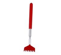 Healeved Gratte-dos Outil Multifonction Portable en Acier Inoxydable Rouge Extensible pour Soulagement Instantané des Démangeaisons, pour Femmes Enceintes et Parents