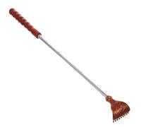 Healeved Grattoir Dos Télescopique Portable Extensible Gratte-dos Pratique Rouge pour Soulager Démangeaisons Corps sans Aide
