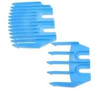 Healeved Guide de Tondeuse à Agneaux en Plastique Bleu 2pcs, Accessoire de Toilettage pour Animaux, Améliore L'efficacité et S'adapte à Plusieurs Types de Tondeuses à Moutons