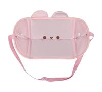 Healeved Hamac Voiture Rose Forme de Lapin Support Antidérapant pour Siège Arrière Confort Doux pour Longs Voyages Suv Camion Rv et Avion