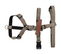Healeved Harnais Anti-Traction pour Chien avec poignée : Harnais de Promenade avec Boucle réglable - Gilet Respirant pour Animaux de Compagnie Qui empêche de Tirer, idéal pour Le Dressage, Kaki