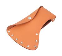 Healeved Housse de Protection pour Hache en Cuir Épais Étui Portable Robuste pour Lame Protection Sécurisée Compatible Usage Bûcheron et Extérieur Fournitures Outils Manuels