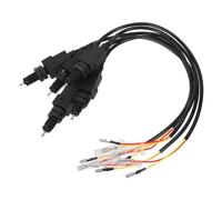 Healeved Interrupteur de Feu Stop Étanche à Filetage Fin Lot de 5 Pièces pour Scooter Électrique et Motos Tout-Usage Contacteur de Frein Coupure de Courant Remplacement Compatible