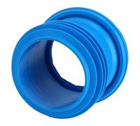 Healeved Joint D'étanchéité en Caoutchouc Épais Bleu pour Toilettes, Anneau de Bride Résistant aux Odeurs et Fuites, Accessoire Wc Solide et Facile à Installer