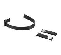 Healeved Jugulaire Élastique de Rechange pour Casque de Hockey en Polyester Respirant Lot 1 Long 2 Courts Mentonnières Universelles Adaptées aux Casques de Hockey Baseball et Sports de