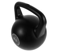 Healeved Kettlebell Souple 6 Kg Noir pour Musculation Femme Remplissable D’Eau Matériel de Training à Domicile Prise Ergonomique Accessoire Fitness Portable pour Tonification et