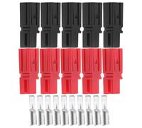 Healeved Kit d'assortiment de 20 connecteurs d'alimentation unipolaires à connexion rapide 30 A, bornes modulaires de batterie à déconnexion rapide, fiches de bornes électriques
