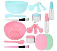 Healeved Kit De Masques Pour Le Visage 18 Pièces Bol Et Cuillère Pour Une Beauté Maison