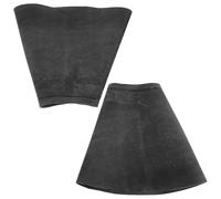 Healeved Kit de Réparation Manchette de Plongée en Caoutchouc Noir, Résistant à l'abrasion et Déchirure, 2 Paires pour Combinaison de Plongée, pour Snorkeling et Pêche