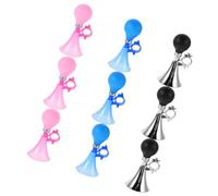 Healeved Klaxon de Vélo Rétro pour Développer la Conscience Routière 9pcs pour Garçon et Filles en Plastique Léger, Sonnette Manuelle Lors des Balades en Extérieur
