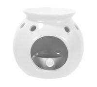 Healeved Lampe À Parfum En Céramique Pour Bougie Chauffe-plat