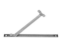 Healeved Limiteur de Fenêtre en Acier Argenté Angle D'ouverture Réglable et Sécurité Renforcée, Accessoire pour Fenêtres Coulissantes et Battantes, Protection Garçon et Filles et Familles