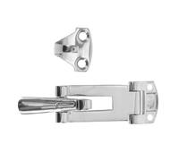 Healeved Loquet de Trappe Marine en Acier Inoxydable 316 Petit Loquet à Bascule Anti-Vibrations Verrouillage Sécurisé pour Boîte à Outils Coffre Marin et Compartiments de Bateau Usage