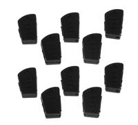 Healeved Lot de 10 Capuchons en Caoutchouc Noir pour Marteaux de Piano Électrique, Amélioration sans Outil et Durabilité Renforcée pour Clavier Électronique
