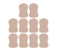 Healeved Lot de 10 Coussinets Anti-transpiration Jetables Sous-aisselle et Pieds, Protection Discrète Adhésive, Absorbant L’humidité, Adaptés Homme et Femme, Été, Soins Personnels