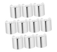 Healeved Lot De 10 Couvercles De Pompe Pour Bouteilles De Lotion De Rechange Pour Bouteilles De Shampoing Et D'après-shampoing Sûrs Et Faciles À Transporter