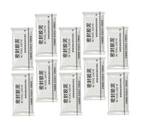 Healeved Lot de 10 Mastic D’étanchéité Imperméable Argile à Sceller 30g pour Réparation Murale Rapide, Étanchéité Extérieure, Raccords de Canalisations, Usage Piscine et Aquarium