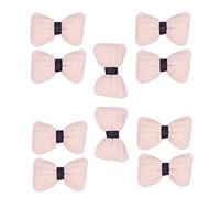 Healeved Lot de 10 Nœuds Décoratifs pour Chaussures -tête Accessoire de Coiffure 6 X 3 6 Cm Matériau de Fabrication Durabilité Assurée