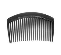 Healeved Lot de 10 Peignes à Cheveux en Plastique 23 Dents pour Coiffure Professionnelle et Maison, Couleurs Assorties Noir, Transparent Blanc, Marron Foncé et Clair, Légers et Démêlants