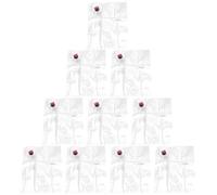 Healeved Lot de 10 Pochettes à Vin en Plastique 5L avec Bec Verseur Auto-Scellant Distributeur de Vin Réutilisable pour Pique-Niques Camping et Boissons en Plein Air