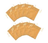 Healeved Lot De 10 Pour Perruques - Rangement Pour Postiches Avec Cordon De Serrage De Voyage Et D'affaires Matériau Souple Design