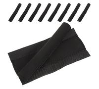 Healeved Lot de 10 Protège-Chaînes VTT Autocollants Noirs en PVC Ruban de Protection pour Cadre de Vélo Manchon Solide Anti-Usure et Anti-Bruit Accessoire Essentiel pour Cyclisme