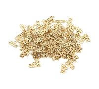 Healeved Lot de 100 Breloques Pendentifs Numéro 2025 en Alliage Métal Ancien Décorations DIY pour Bracelets Colliers et Bijoux Créatifs du Nouvel An
