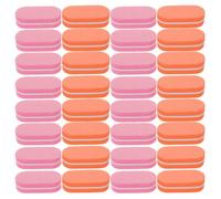 Healeved Lot de 100 mini polissoirs à ongles : bloc polissoir en éponge acrylique double face pour manucure et pédicure.