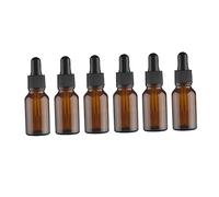 Healeved Lot De 12 Flacons Compte-Gouttes Pour Huiles Essentielles Contenants Cosmétiques Pour Femmes Flacons Compte-Gouttes Ambrés Mini Flacons De Parfum De Toilette De Voyage De