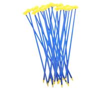 Healeved Lot de 12 Flèches de Jeu à Ventouse 52 Cm en Plastique PVC, Flèches D'entraînement Sûres pour Tir à l'arc en Extérieur, Adaptées aux Activités Sportives et Jeux D'adresse