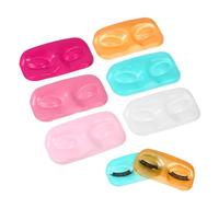 Healeved Lot De 12 Porte- 11 5 X 5 5 Cm Plateau Style Check Organiseur Portable Pour Voyage