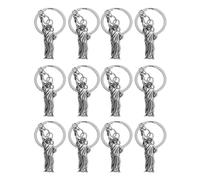 Healeved Lot de 12 Porte-clés USA en Métal Léger, Décoration Unique Statue Liberté, pour Célébrations du Jour de L'indépendance