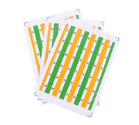 Healeved Lot de 126 Autocollants pour Le Visage avec Drapeau Accessoires de Sport de temporaires pour Garçons Filles Et Adultes pour Fêtes