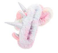 Healeved Lot de 2 Bandeaux pour Se Laver le Visage Licorne Colorés, Bandeaux de Spa Extensibles et Légers pour Femmes, Accessoires Cheveux Taille Unique, Maquillage et Soins Visage