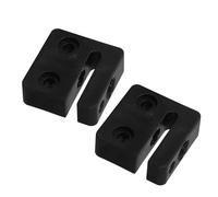 Healeved Lot de 2 Bases à Écrou en Plastique T8, Pas de 2 Mm, Filetage 8 Mm, Bloc Écrou Anti-jeu pour Imprimante 3d, Accessoire Essentiel pour Pièces de Machine Industrielle