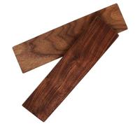 Healeved Lot de 2 Blocs de Bois de Noyer Noir Brut à Sculpter 20X5X1 CM Bois Naturel Matériau Épais pour Projets DIY Créatifs Adapté aux Adultes et Artistes Amateurs