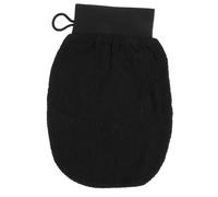 Healeved Lot De 2 Brosses De Pour Hommes Et Femmes Exfoliants Pour Le Bain Gommage Corporel Élimination Des Peaux Mortes Bande Élastique Confortable En Viscose Noir