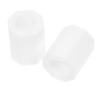 Healeved Lot de 2 Capuchons Magnétiques Blancs pour Pailles Couvercles Anti-Poussière Réutilisables en Protection Étanche pour Gobelets et Tasses Accessoires Pratiques pour Randonnée