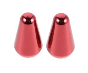 Healeved Lot de 2 capuchons pour sélecteur de micro de guitare : embouts de remplacement pour sélecteur 3/5 positions, installation facile, idéal pour l'entretien et la réparation.
