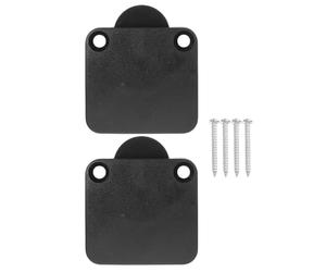 Healeved Lot de 2 Interrupteurs Automatiques 12V-250V Noir, Tactile, 4 Vis pour Lampes de Placard, Adaptés à Penderie Rangement et Chambre Dressing