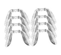 Healeved Lot De 2 Paires De Plaquettes Nasales Universelles En Silicone Pour Lunettes 4 Pièces