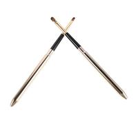 Healeved Lot de 2 Pinceaux à Lèvres Rétractables pour Maquillage, Applicateurs Portables Poils Doux, Outil de Précision pour Estomper et Appliquer à Lèvres, pour Voyage et Retouche