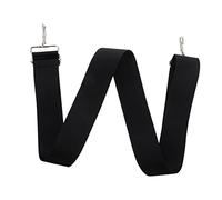 Healeved Lot De 2 Sangles Bandoulière De Paquet à Main en Nylon Réglable, Accessoires Noir pour Paquet Ordinateur Et Bagage, Confort Épaule, Usage Quotidien Et Voyage