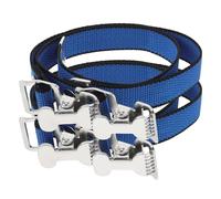 Healeved Lot de 2 Sangles Réglables pour Échasses, Accessoires en Nylon Résistants, Sangles de Pied Rembourrées Universelles pour Échasses de Plaquiste, Kit Polyvalent pour Bricolage