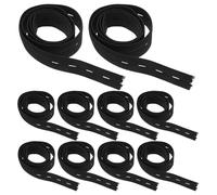 Healeved Lot de 20 sangles de rechange pour boîte de moxibustion - Bande élastique en polyester perforée de 75 cm - Accessoires pour boîte de moxibustion et cabinet de psychothérapie à domicile