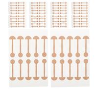 Healeved Lot de 200 bandes adhésives en forme d'aile de nez : patchs élastiques en forme d'haltère, autocollants pour rehausser les narines et améliorer l'esthétique du contour du