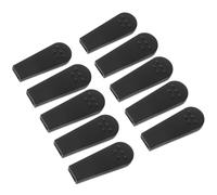 Healeved Lot de 24 Manchons Antidérapants en Plastique Noir pour Pinces de Machines à Pinces Protections Compatibles Distributeurs Automatiques Embouts Caoutchouc Prise Sécurisée et