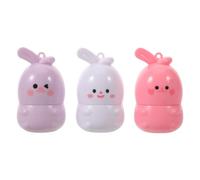 Healeved Lot de 3 à Lèvres Changeant de Couleur de Lapin, Hydratant et Nourrissant, en Plastique, pour Sorties Quotidiennes et Travail
