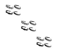 Healeved Lot De 3 Accessoires Pour Cheveux Chics Et Robustes Pour Femmes Bandeau Tendance Et -tête 8 Pièces X 3