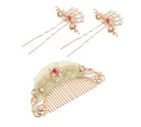 Healeved Lot De 3 Bâtons À Cheveux Chinois Peigne Et Épingle À Cheveux Chinois - Accessoires En Acétate Et Pour Un Usage Et Occasions Spéciales